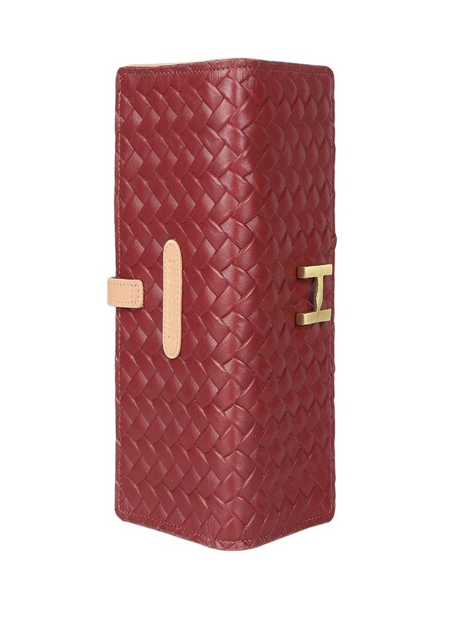 هاي ديزاين محفظة هايدساين النسائية EE هاربر WII-M مقاس واحد بلون مارسالا قابلة للطي - Image 5